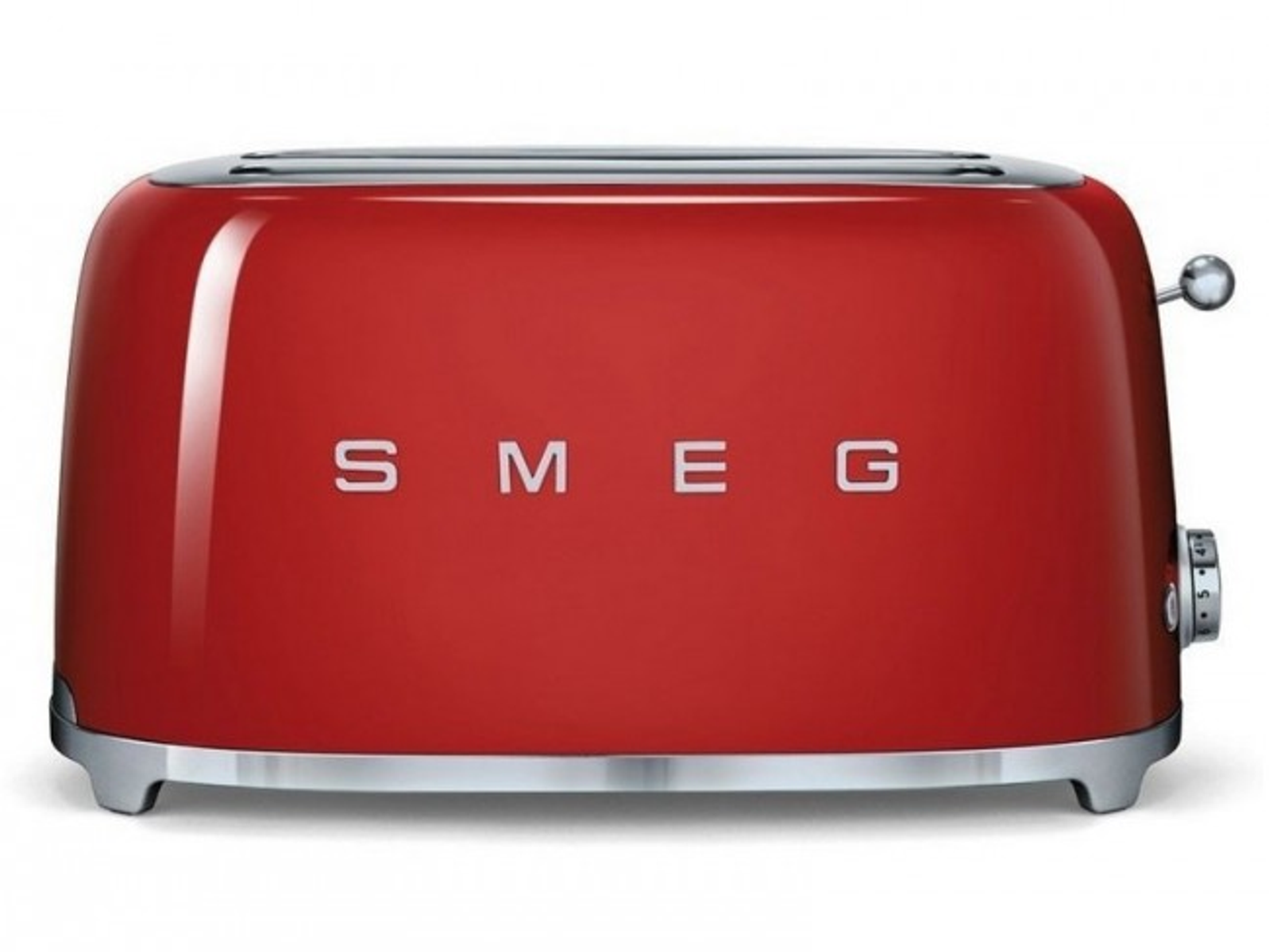 SMEG Rot Toaster TSF02RDEU Watt, (1500 Schlitze: 2)