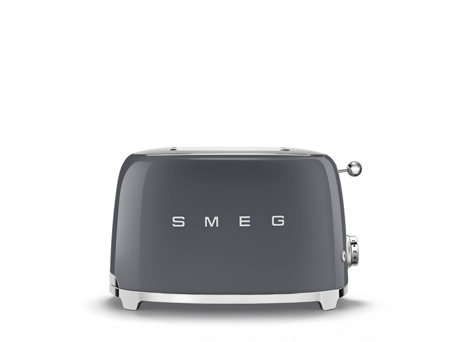 Watt, SMEG Schlitze: TSF01GREU (950 2) Grau Toaster