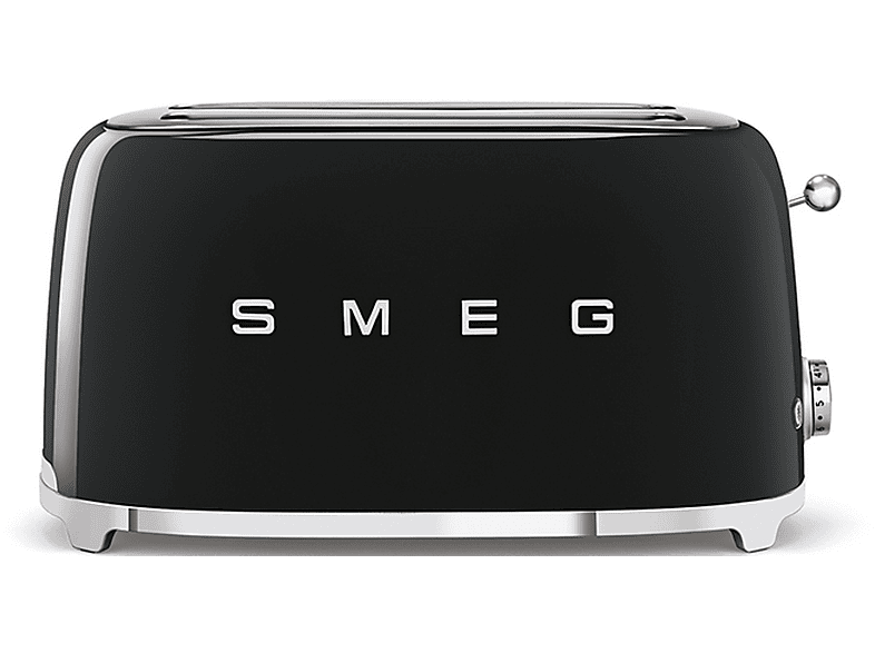 SMEG TSF02BLEU Toaster Schlitze: Schwarz (1500 Watt, 2)