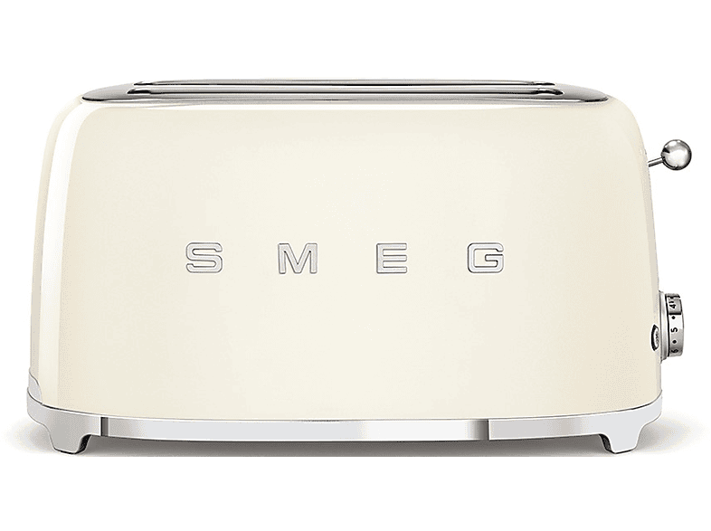SMEG  TSF 02 CREU CREME Toaster Creme (1500 Watt, Schlitze: 2)