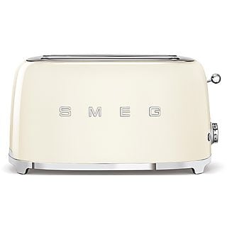 Tostadora - SMEG TSF02CREU, 1500 W, 2 ranuras, Beis