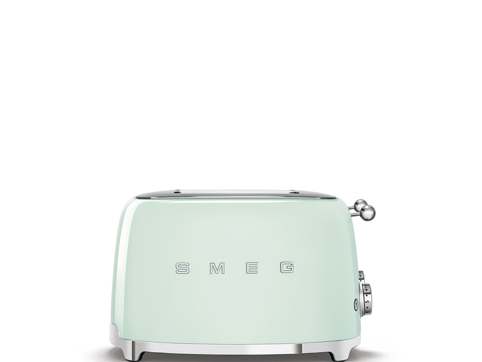 4) Watt, Grün Schlitze: SMEG (2000 Toaster TSF03PGEU