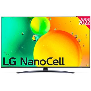 TV NanoCell 70" - LG 70NANO766QA, UHD 4K, 1, Smart TV, DVB-T2 (H.265), Negro