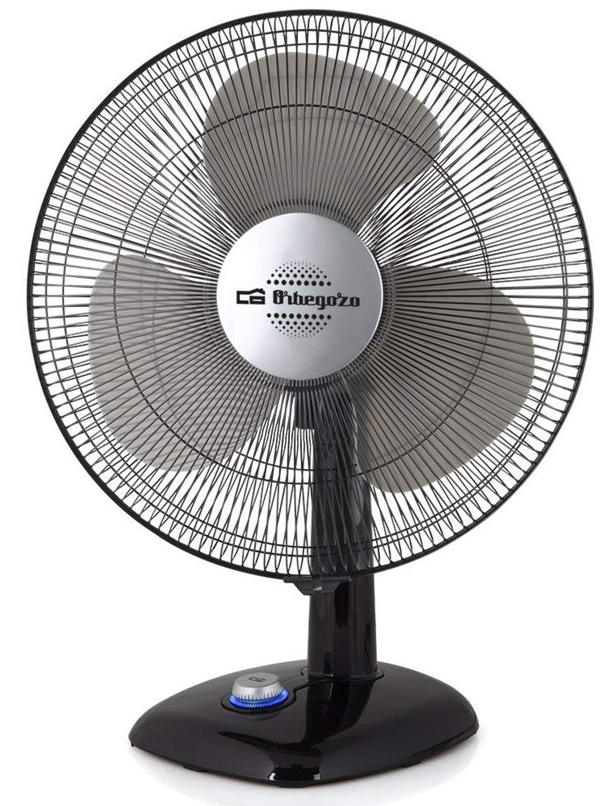 Ventilador de sobremesa - TF 0124 ORBEGOZO, Negro