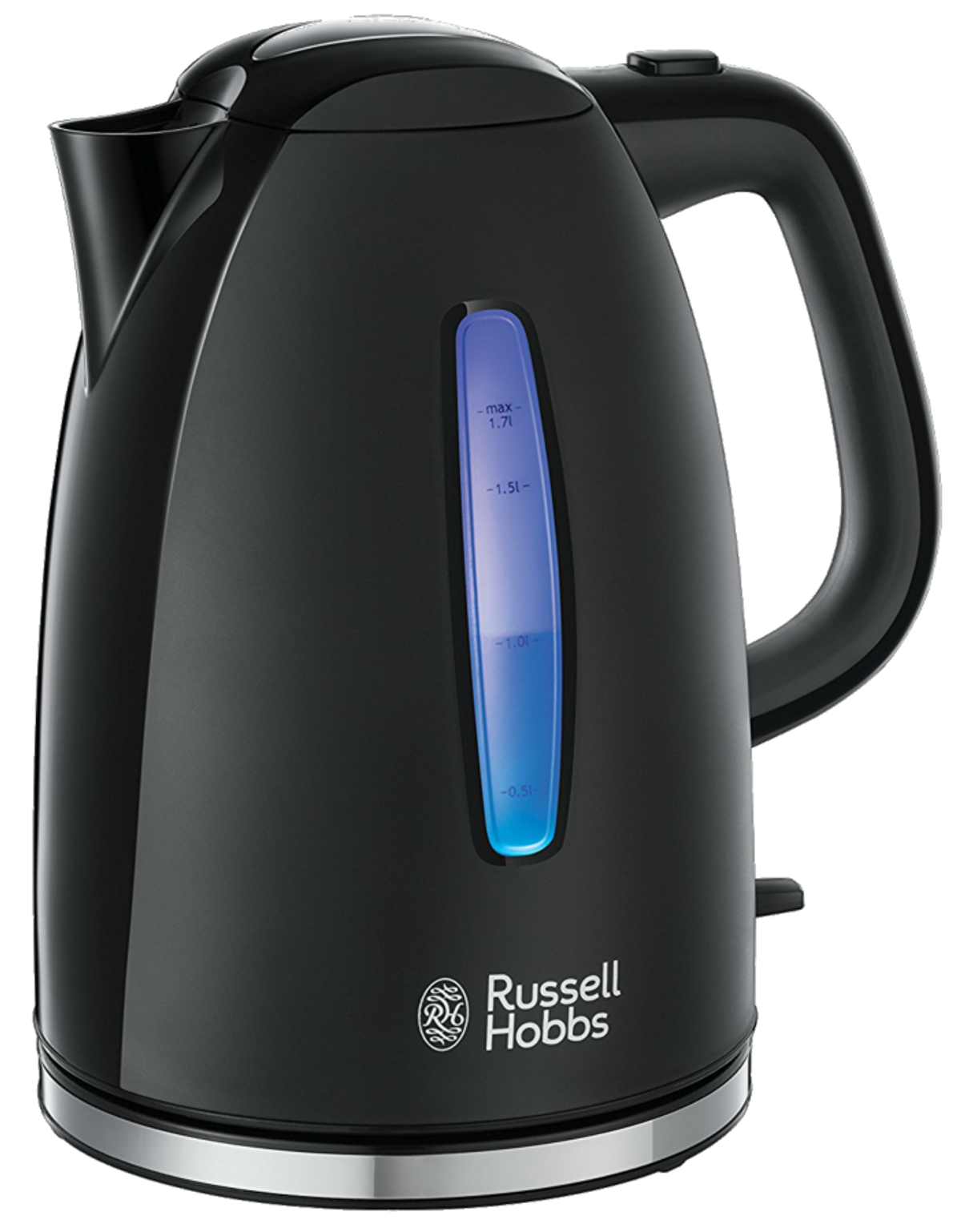 Hervidor agua RUSSELL HOBBS 22591-70;RUSSELL HOBBS, 2400 WW, Negro