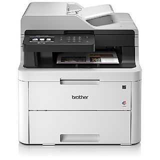 Impresora multifunción de tinta -  BROTHER  MFC-L3710CW, Láser, Blanco