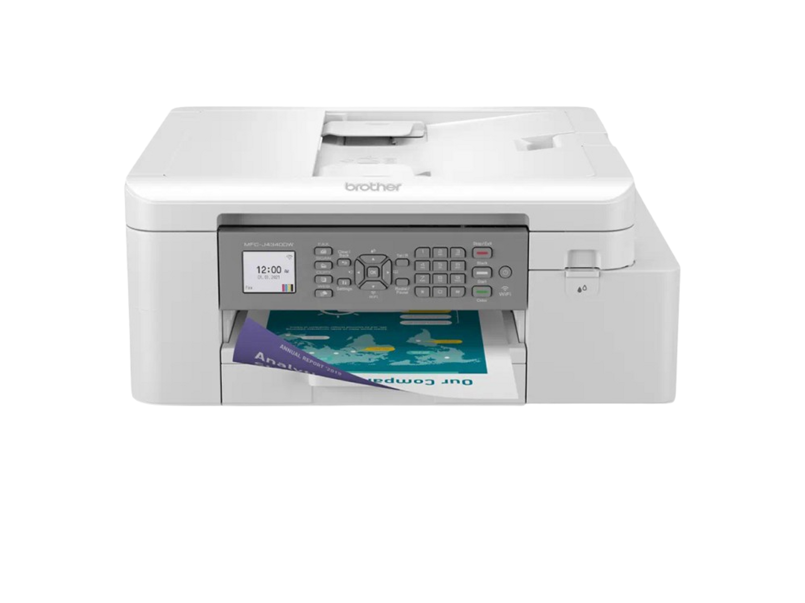 BROTHER MFC-J 4340 Multifunktionsdrucker WLAN DWRE1 Piezo-Tintenstrahl