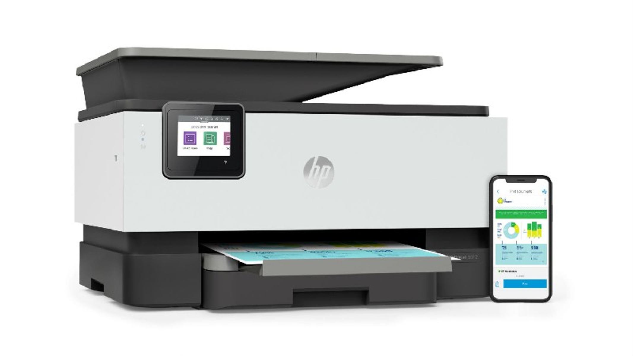 HP OFFICEJET Inkjet Thermal WLAN 9012 Netzwerkfähig AIO Multifunktionsdrucker PRO