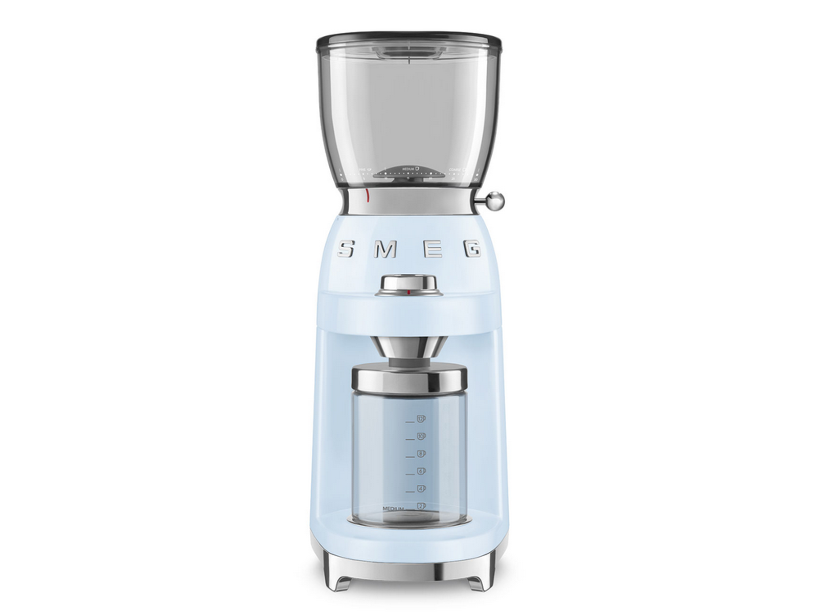 SMEG CGF01PBEU elektrische Blau Kaffeemühle