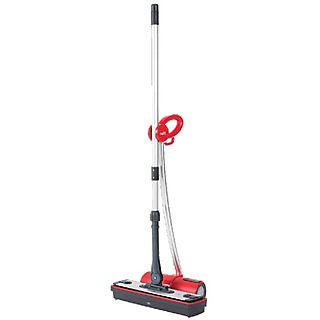 Limpiador a vapor suelos - POLTI Moppy Red, 1500 W, 0,7 l, 4 barbar, Rojo