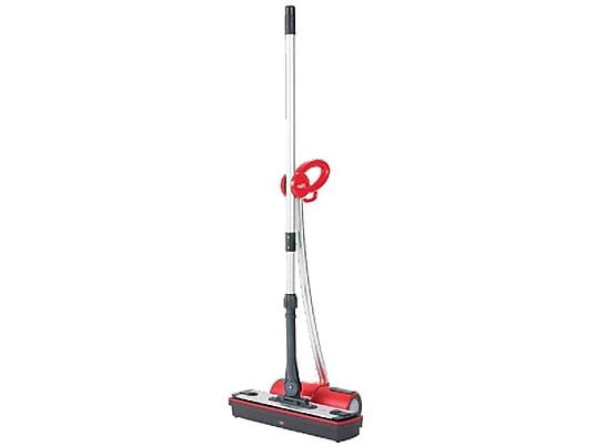 Limpiador a vapor suelos - POLTI Moppy Red, 1500 W, 0,7 l, 4 barbar, Rojo