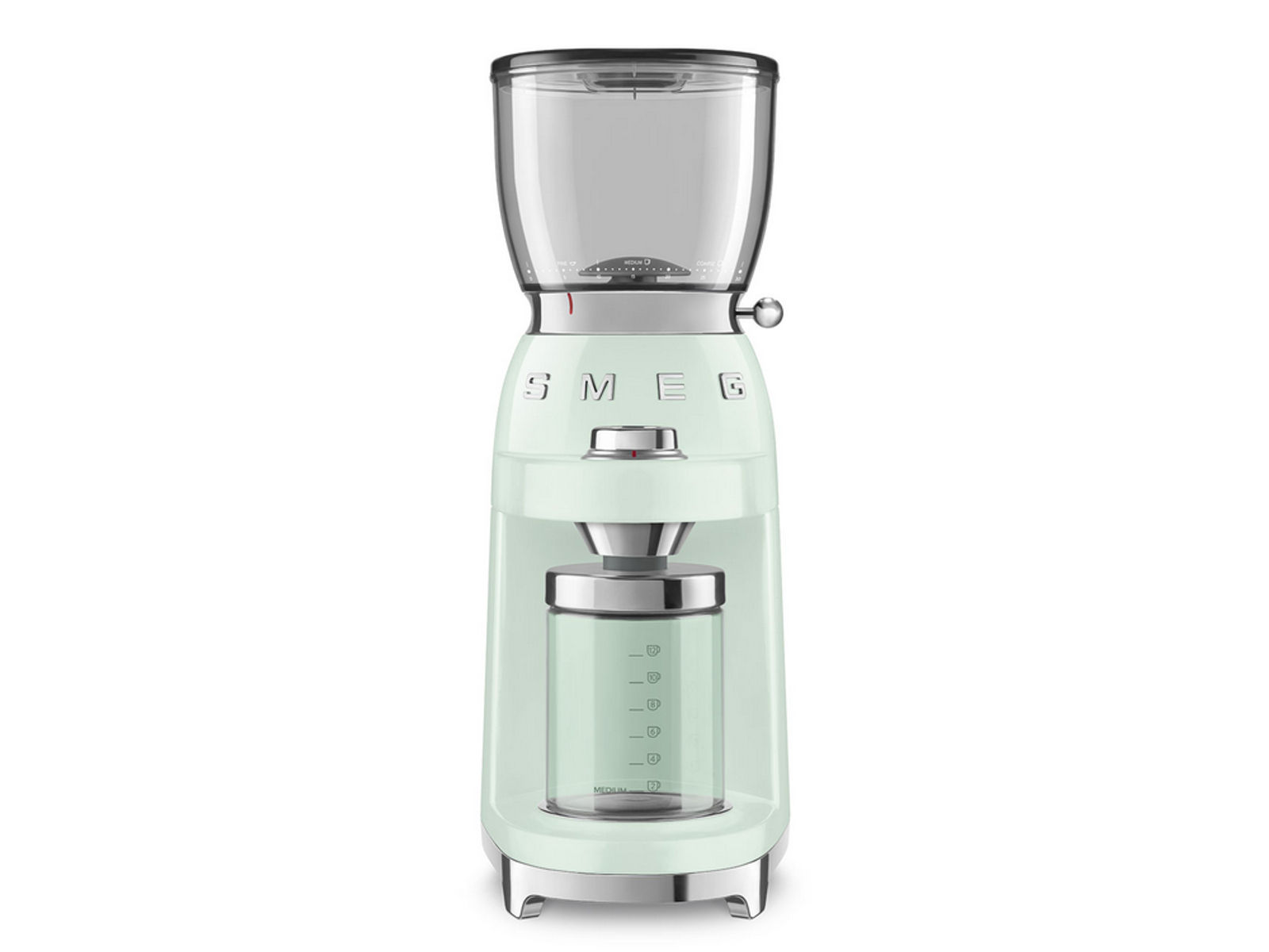 Grün Kaffeemühle SMEG elektrische CGF01PGEU