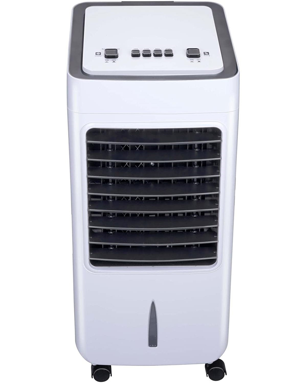 JUNG DAY Aircooler Klimagerät mit Weiß EEK: 50 Wasserkühlung m², (Max. A+) Raumgröße
