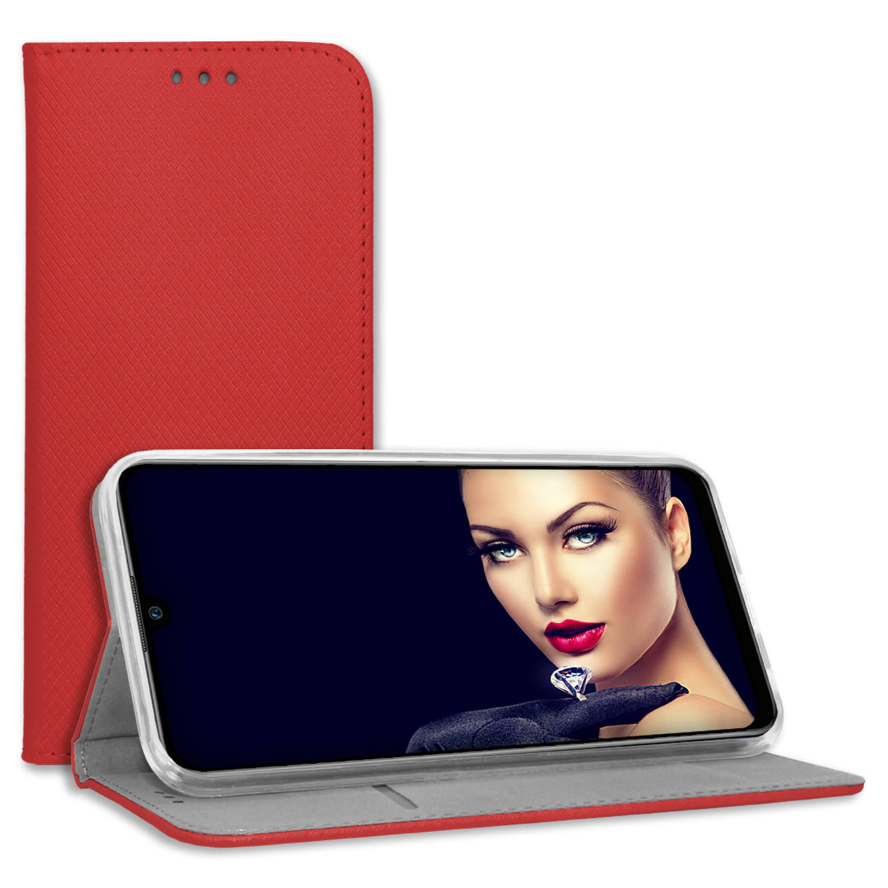 MTB MORE Bookcover, 12 Xiaomi, Pro, Smart Rot Magnet Klapphülle, ENERGY