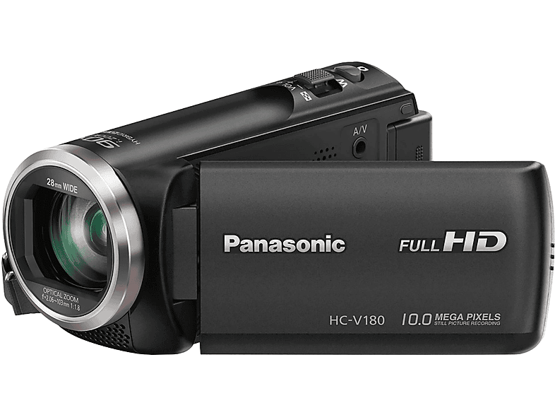 PANASONIC HC-V180EC-K Videokamera Zoom opt