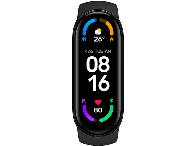 Pulsera de actividad XIAOMI Mi Band 6 Negro 18.6 mm 1 56