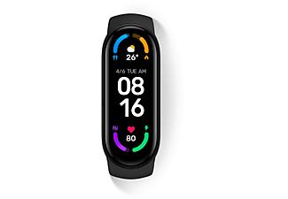 Pulsera de actividad - Mi Band 6 XIAOMI, Negro, 18.6 mm, 1,56 | MediaMarkt