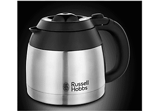 RUSSELL HOBBS Adventure 24020-56 Kaffeemaschine Silber, Schwarz
