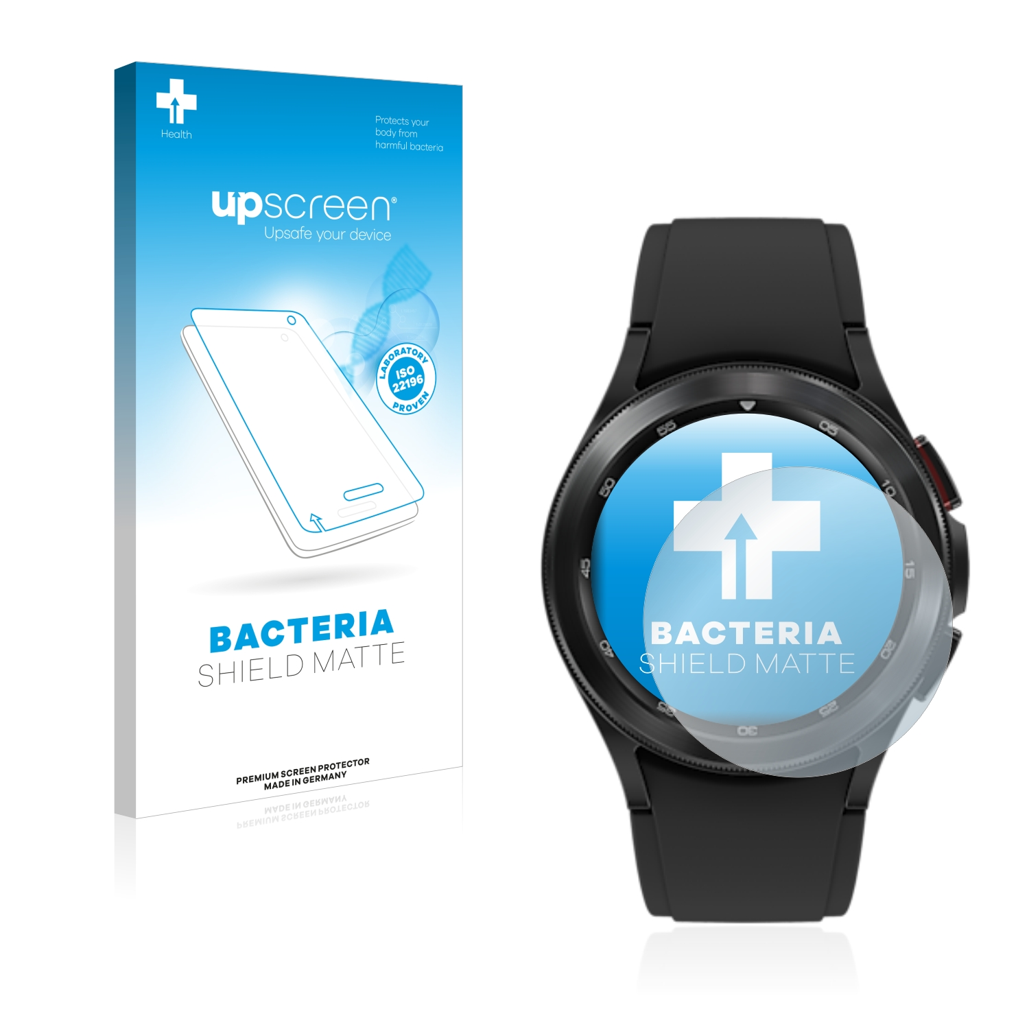 UPSCREEN antibakteriell entspiegelt (42mm)) Samsung matte Watch Schutzfolie(für Classic 4 Galaxy