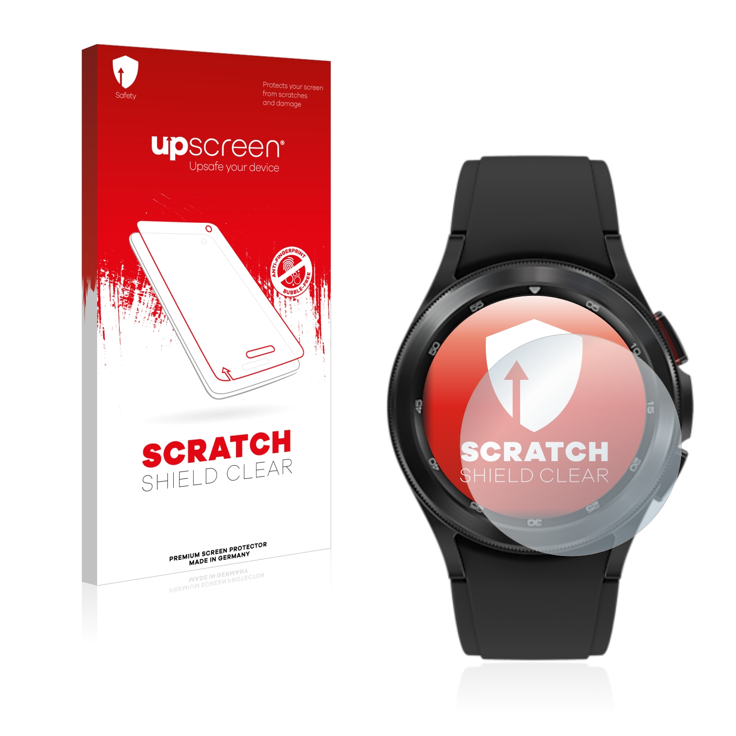 Classic UPSCREEN Watch 4 Galaxy (42mm)) Schutzfolie(für Kratzschutz Samsung klare