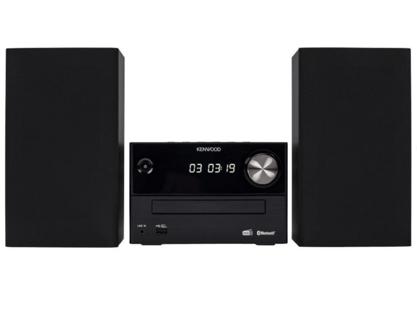 Microcadena - M-420DAB KENWOOD, Bluetooth 4.2, Negro