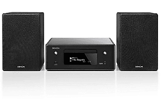 Microcadena  - Ceol-N10 DENON, 1 Analógica2 Digital Óptica Bluetooth, Negro