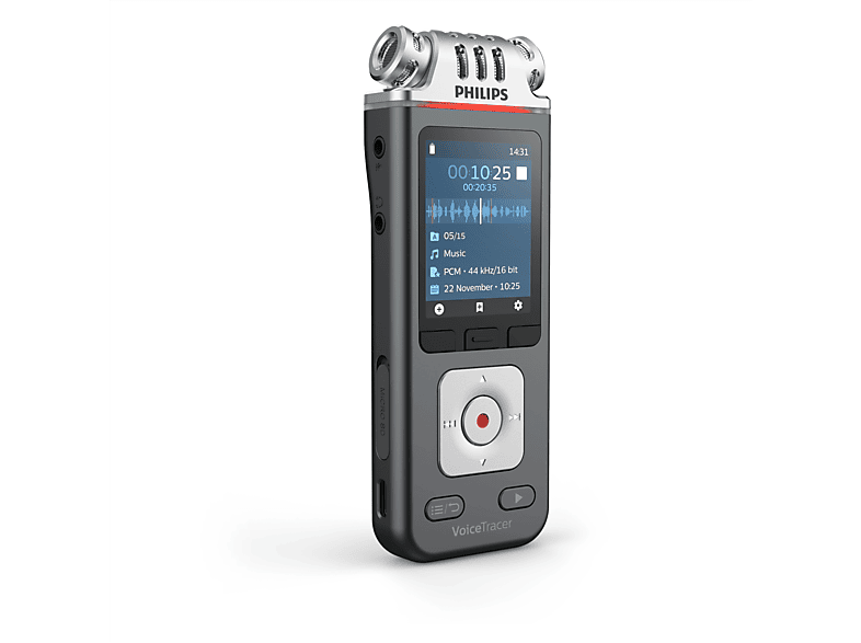 Grabadora de voz PHILIPS DVT6110, 8 GB, Negro MediaMarkt