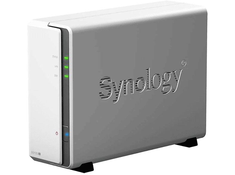 SYNOLOGY DiskStation DS120J 3TB (= mit 1x Festplatte WD 3TB RED PLUS) 3 TB 3,5 Zoll extern