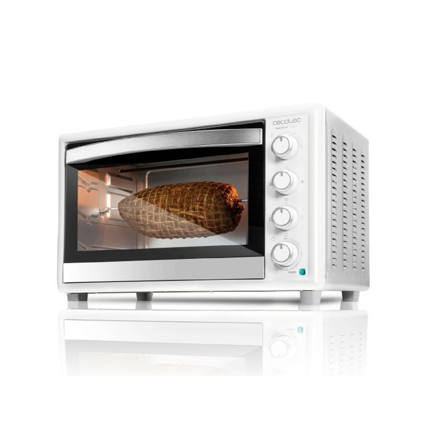 Mini horno - Cecotec Bake & Toast 790 Gyro, 46 l, 2000W, con Luz, Rustidor y Convección