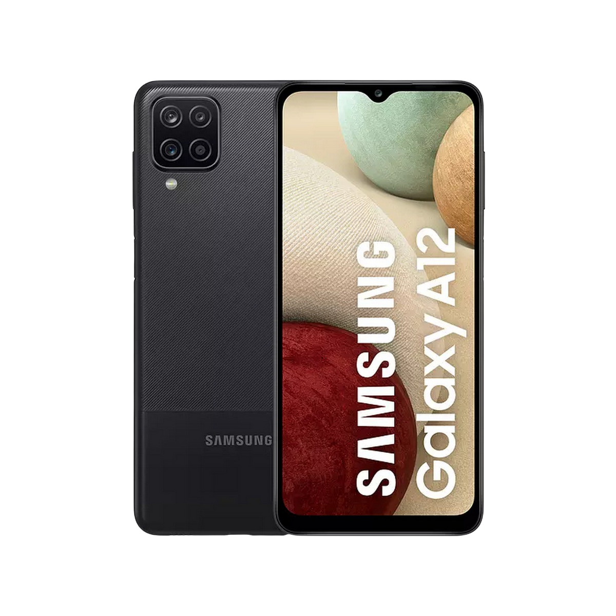 Móvil - GALAXY A12 SAMSUNG, Negro, 32 GB, 3 GB, 6,5 ", Exynos 850