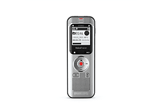 PHILIPS Stereo Audio Recorder DVT2050 Diktiergerät, Aluminium