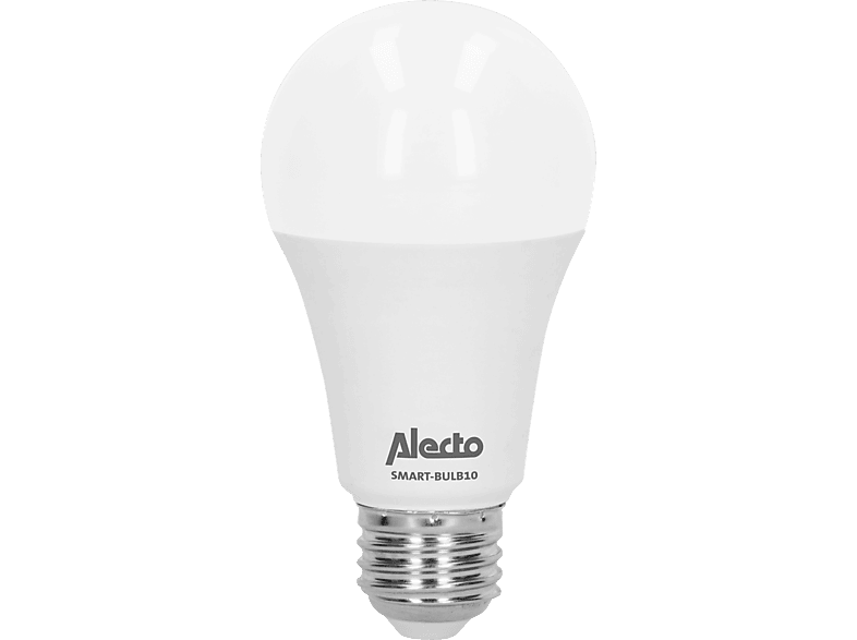 ALECTO SMART-BULB10 TRIPLE - 3er Pack smarte,mehrfarbige WLAN-LED-Glühlampen mit E27-Sockel Kaltes Weiß,Neutrales Weiß,RGB,Sehr warmes Weiß,Warmes Weiß