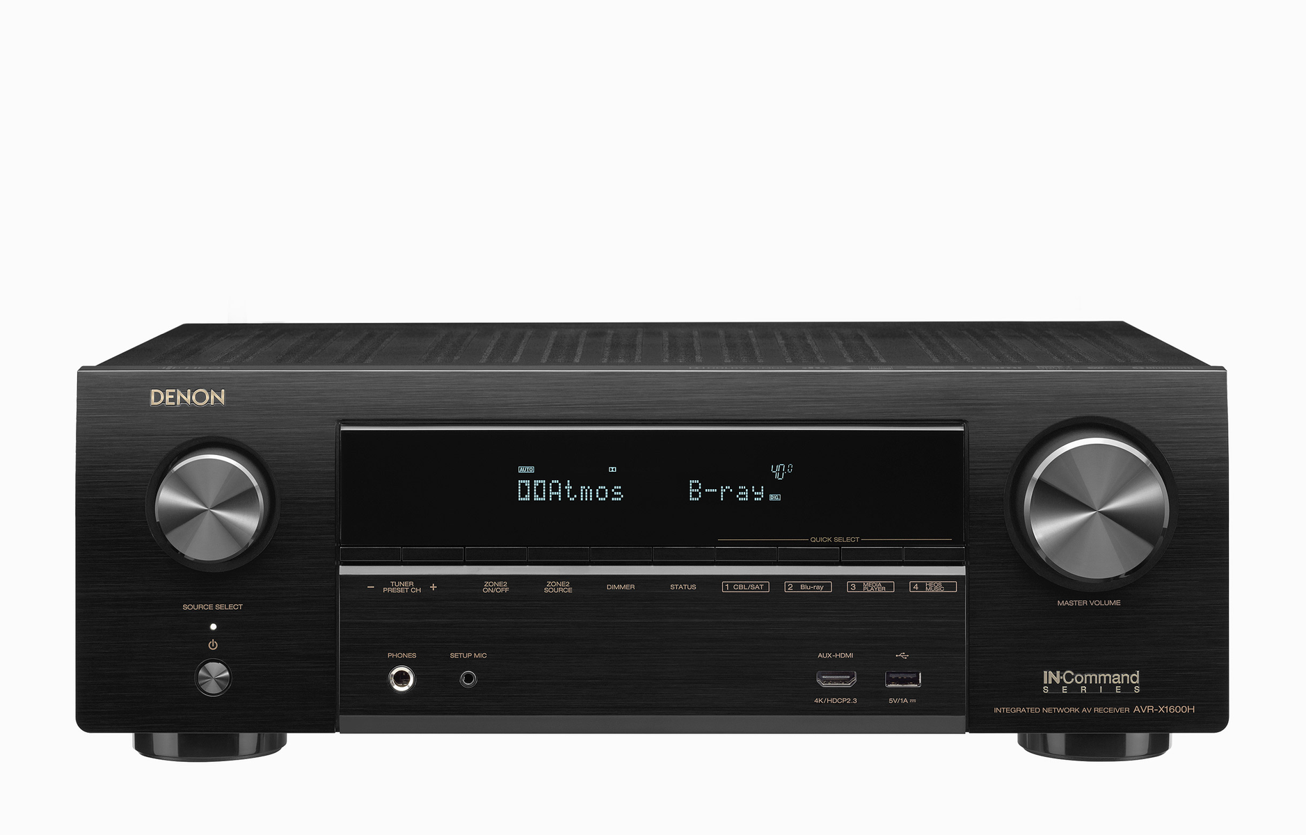 DENON AVR-X 2700 Kanäle, HBKE2 AV-Receiver Schwarz) (7.2