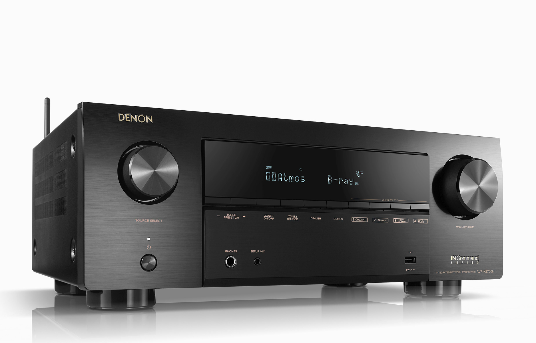 HBKE2 Schwarz) (7.2 Kanäle, 2700 AV-Receiver DENON AVR-X