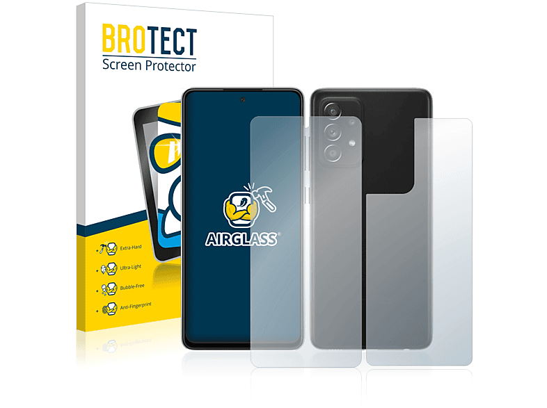 BROTECT A52s Airglass 5G) Samsung Schutzfolie(für Galaxy klare