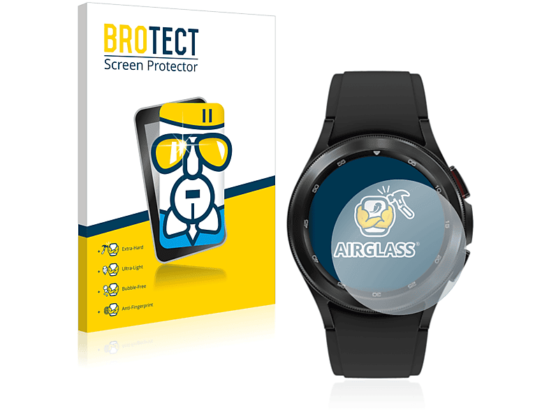 BROTECT Airglass klare Schutzfolie(für Samsung Galaxy Watch 4 Classic (42mm))