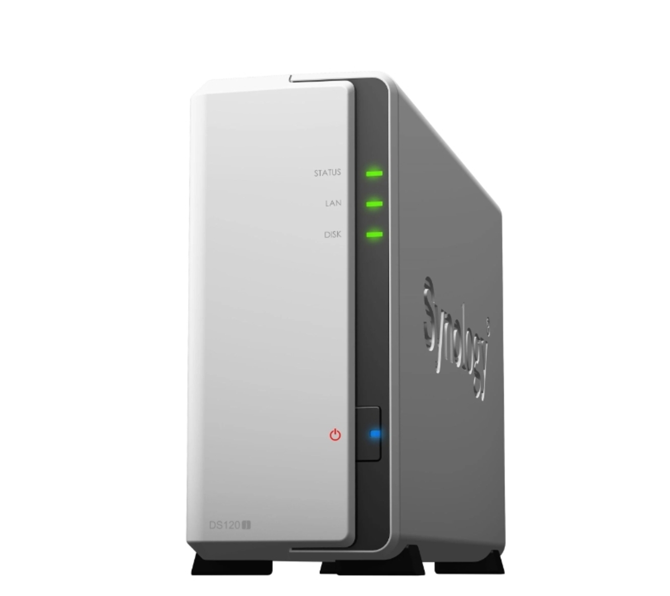 SYNOLOGY DiskStation DS120J 1TB (= 1 1TB 3,5 1x RED extern PLUS) Zoll TB Festplatte WD mit