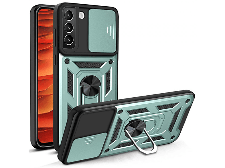 CASEONLINE Jazz, Backcover, S22, Galaxy Minze Samsung