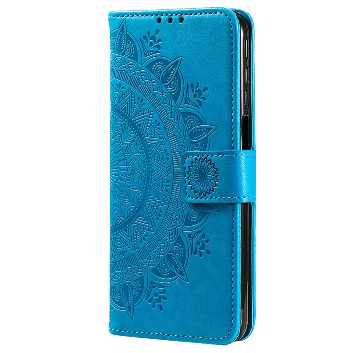 Bookcover, 4G 4G Mandala M4 Note Klapphülle Redmi Note / 11 / Poco 11S Muster, COVERKINGZ Blau Xiaomi, Pro, mit