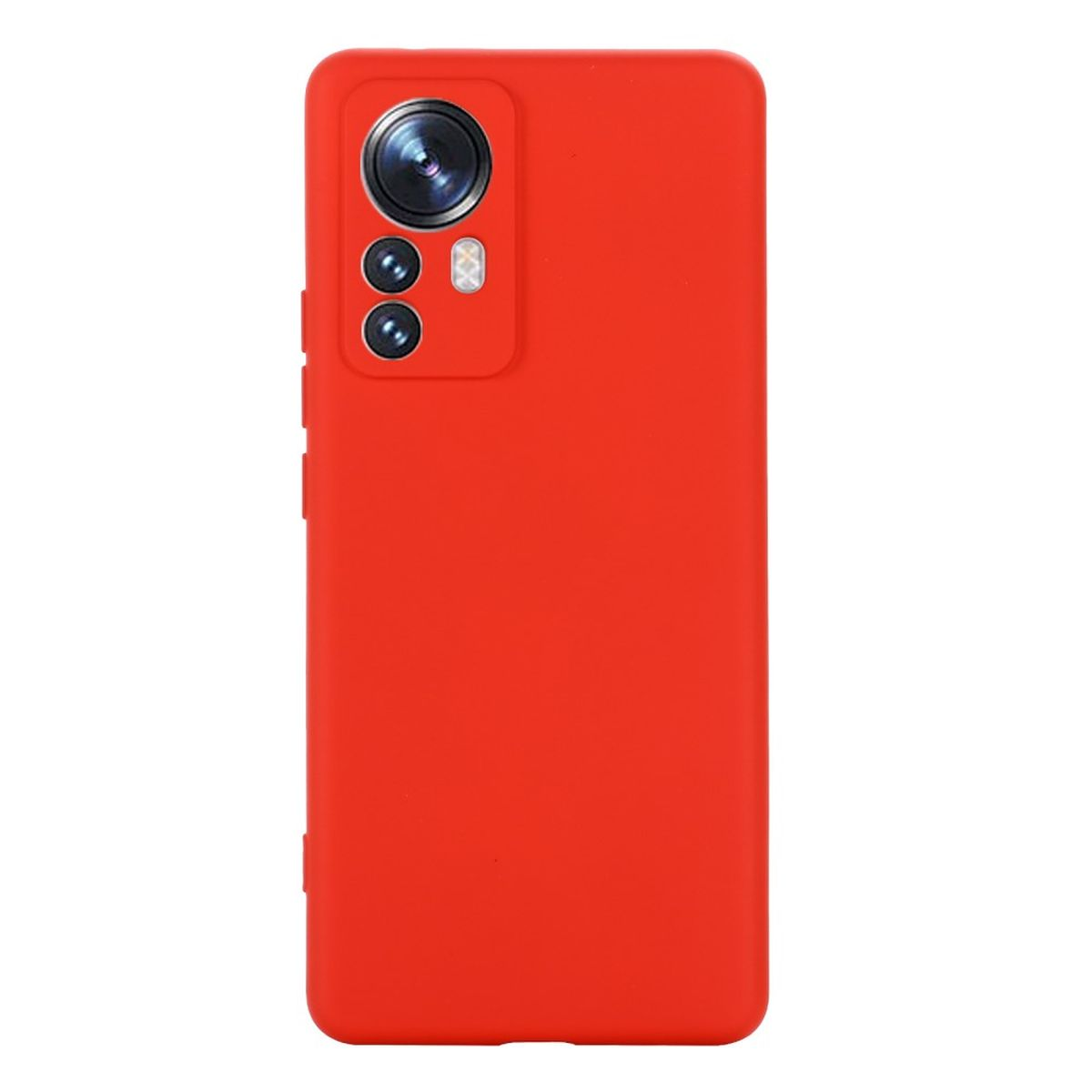 COVERKINGZ Backcover, 12 aus Xiaomi, Pro, Silikon, Handycase Rot