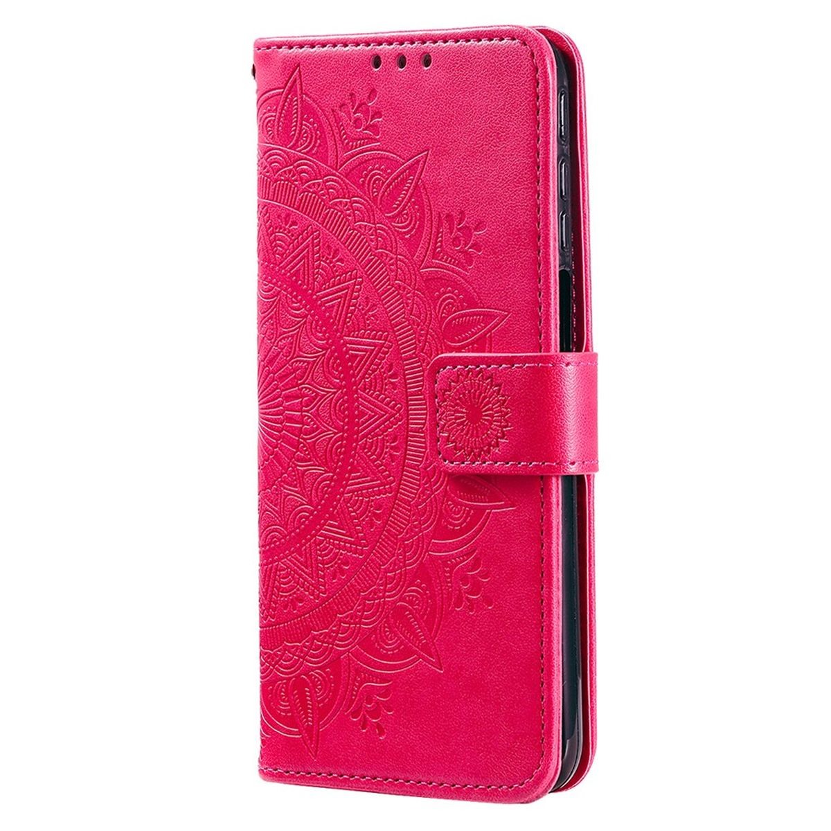 COVERKINGZ Klapphülle mit Redmi Pink M4 Note Pro, / Poco Muster, / 11S 4G 4G 11 Bookcover, Mandala Note Xiaomi