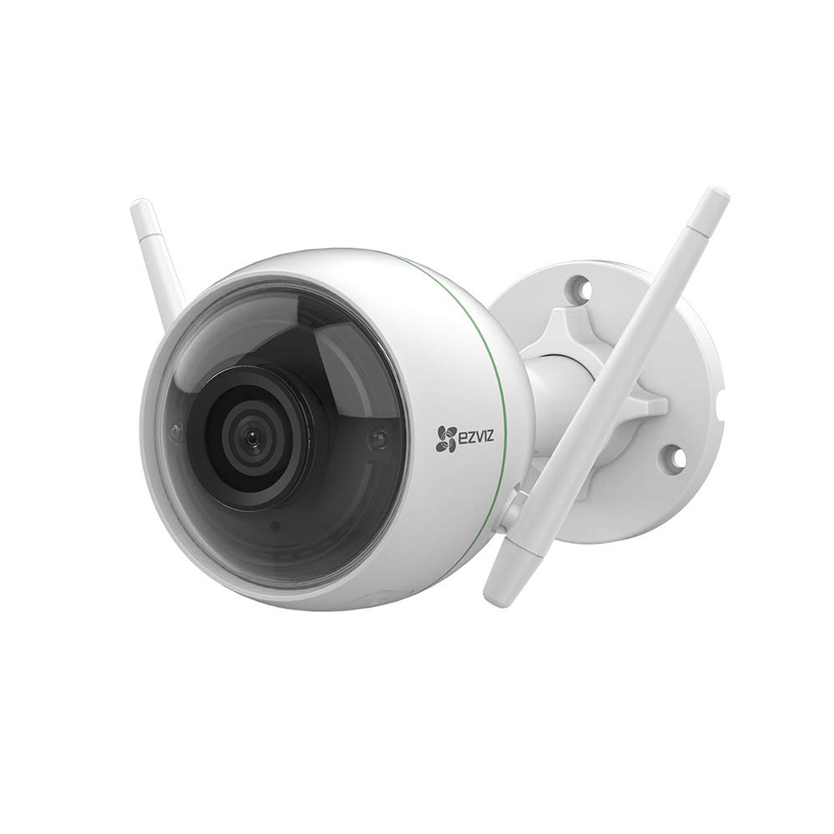 Ezviz C3wn 1080p de seguridad 2.4ghz wifi exterior vigilancia nocturna ip66 dos antenas exte cscv310a01c2wfr fullhd 1920 1080 pixeles null blanco hd resistente
