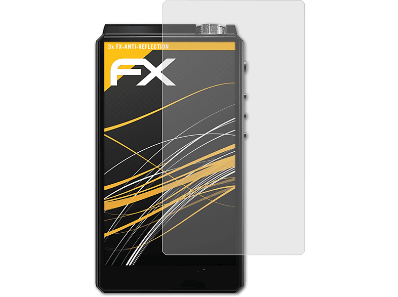 ATFOLIX 3x FX-Antireflex Displayschutz(für HiBy R8)