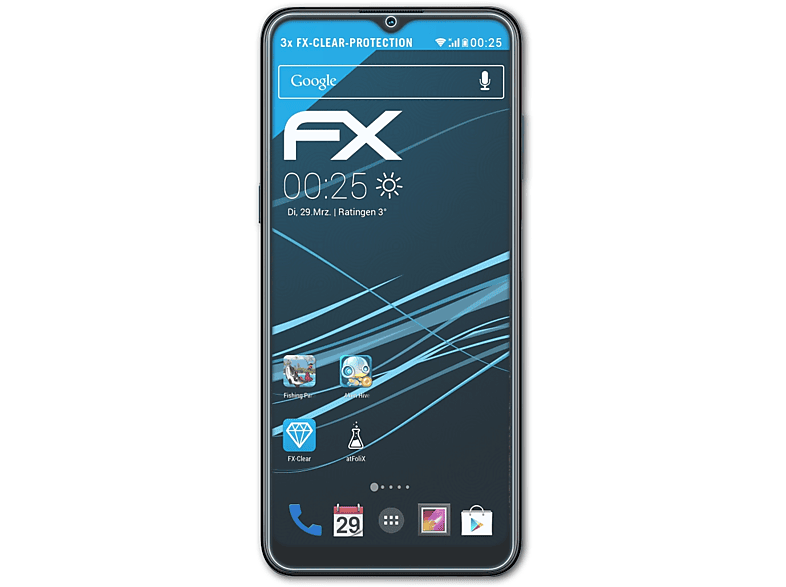 Nokia 3x G21) Displayschutz(für ATFOLIX FX-Clear