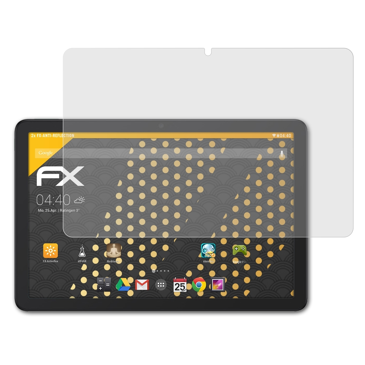 ATFOLIX 2x FX-Antireflex Displayschutz(für TCL 10s) NxtPaper