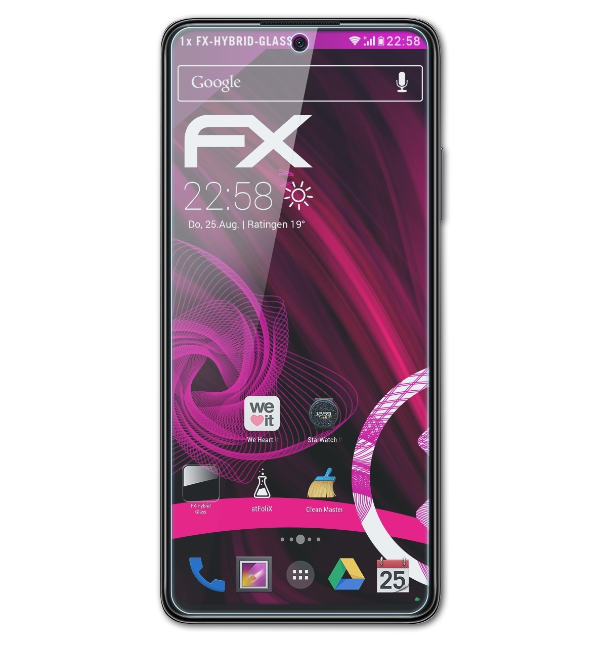 ATFOLIX FX-Hybrid-Glass Schutzglas(für Pro X4 5G) Poco Xiaomi