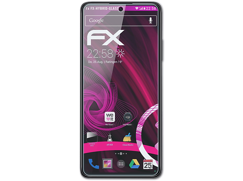 ATFOLIX Pro FX-Hybrid-Glass X4 Poco Schutzglas(für 5G) Xiaomi