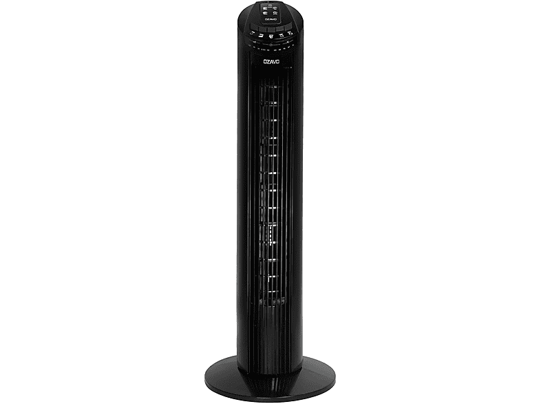 (45 OZ200 Turmventilator Watt) OZAVO schwarz