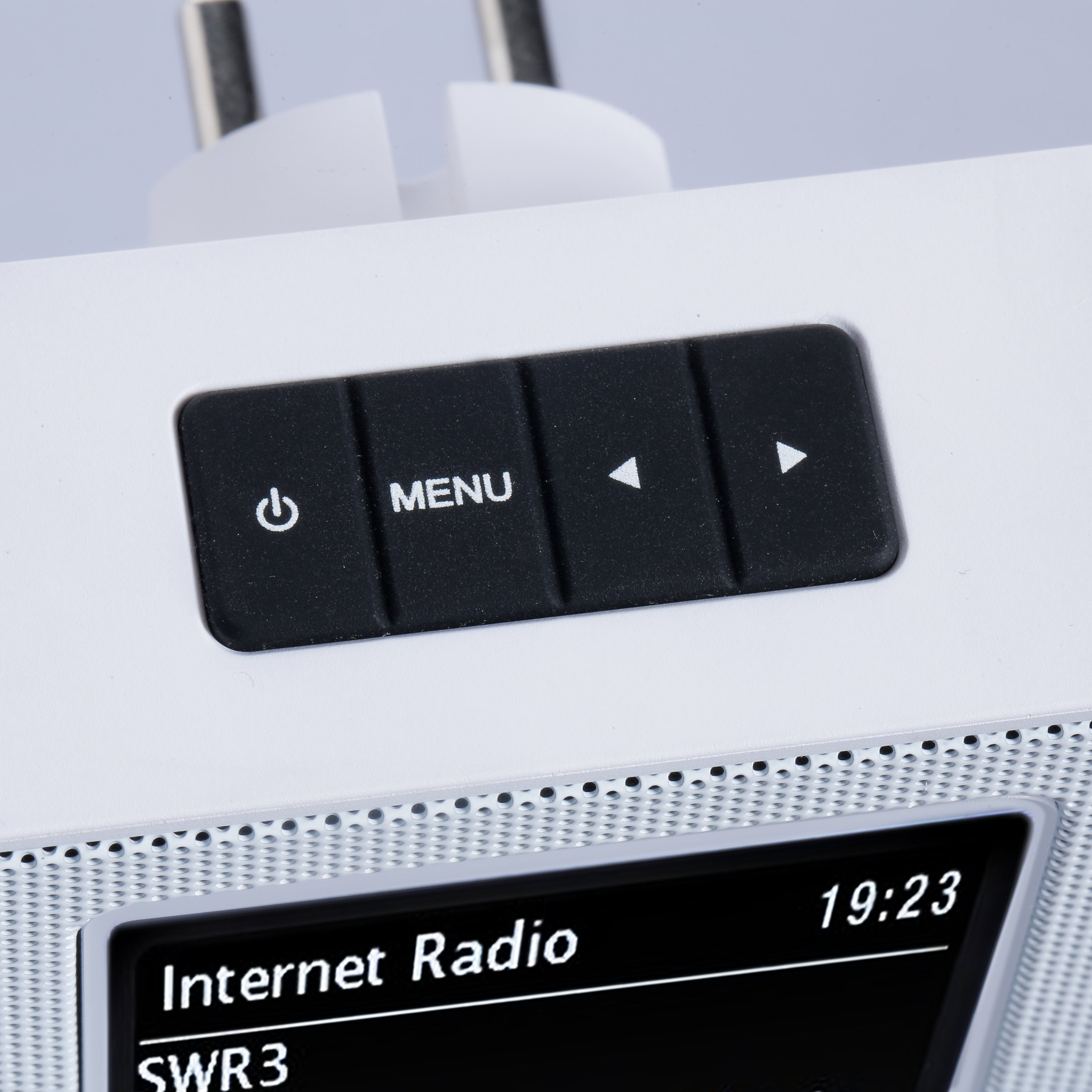 Internetradio, Internet 100 Steckdosen | Bluetooth, BLAUPUNKT Weiß Radio, DAB+, DAB, Internetradio Digital, PIB