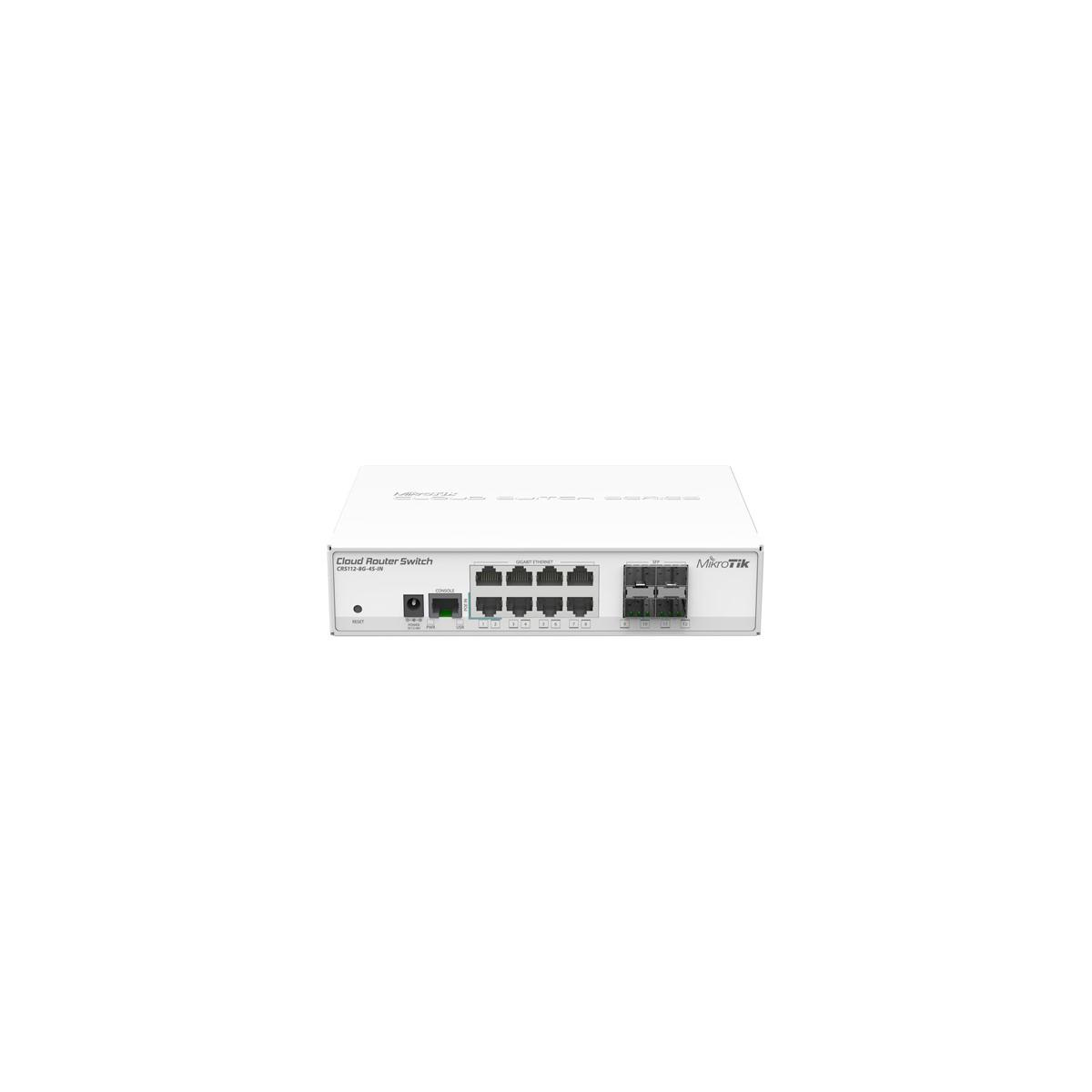 MIKROTIK CRS112-8G-4S-IN Switch 13